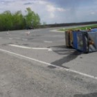 В Пензенской области грузовик столкнулся с катком
