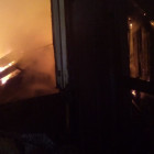Появились фото с места серьезного пожара под Пензой