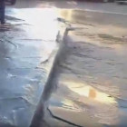 Потоп на улице Свердлова в Пензе попал на видео