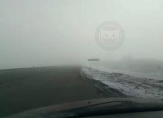 «Нереальный туман». Пензенцев предупреждают об опасности на трассе
