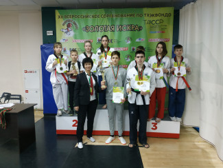 Юные пензенцы взяли 18 медалей на всероссийских соревнованиях по тхэквондо
