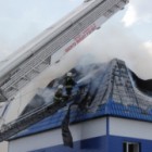 В Пензе 35 пожарных тушили административное здание