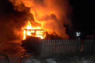 Страшный пожар в Пензенской области унес жизнь женщины 