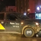 В Пензе в жесткой аварии изуродовало машину «Яндекс.Такси»
