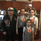 Пензенские школьники поздравили с праздниками ветеранов ВОВ