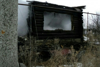 В результате жуткого пожара в Пензенской области погиб мужчина 