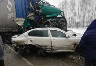 В страшной массовой аварии в Пензенской области разбились 4 машины