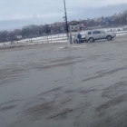 «Водители года». В Пензе две машины столкнулись на пустой парковке