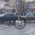 В Пензе на улице Аустрина разбились два автомобиля 
