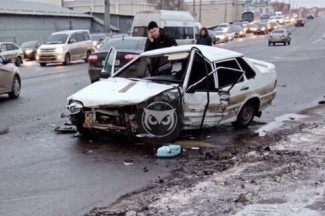 Страшное ДТП на Гагарина в Пензе: столкнулись четыре машины. ФОТО