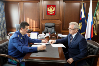Пензенский губернатор встретился с заместителем Генпрокурора РФ