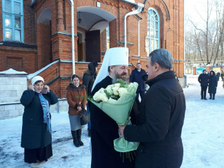 Валерий Лидин поздравил с тезоименитством главу Пензенской епархии