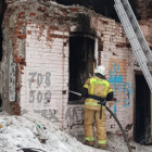 На улице Гладкова в Пензе вспыхнул расселенный дом