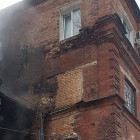 Появилось новое фото с места крупного пожара на улице Гладкова в Пензе