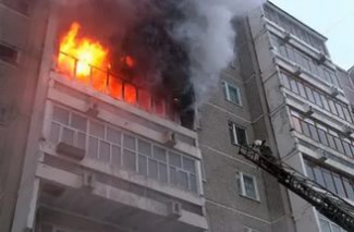 В Пензе загорелись две многоэтажки