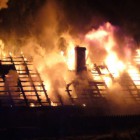  В Пензенском районе сгорела баня