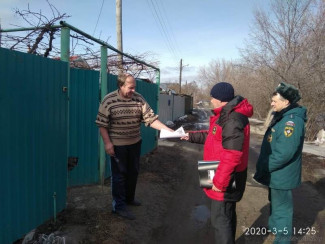 В Пензе жителям частного сектора напомнили о пожарной безопасности