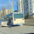 В пензенском микрорайоне Арбеково угодил в ДТП пассажирский автобус