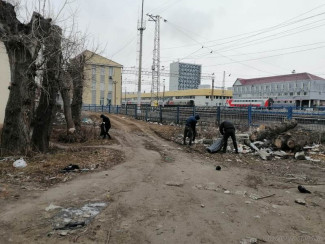 В Пензе ликвидировали несанкционированные навалы мусора