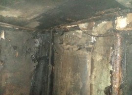 В Пензенской области горящий дом тушили 12 пожарных