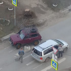 На улице Львовской в Пензе столкнулись две машины