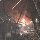 Пензенцы сообщают о ночном пожаре в районе КПД