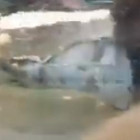 Появилось видео с места ДТП со сгоревшей под Пензой машиной