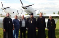 Пензенские священники совершили первый воздушный крестный ход