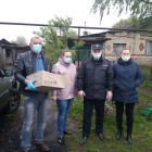 В Пензенской области полицейские передали продукты малообеспеченным семьям