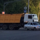 В пензенской Терновке грузовик влетел в легковушку
