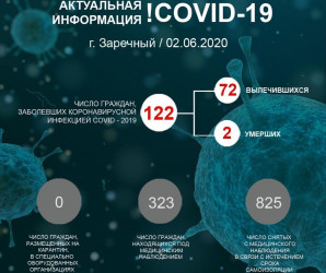 Актуальные сведения по COVID-19 в Заречном Пензенской области