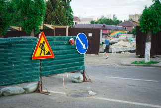 В центре Пензы на несколько дней перекрыли важную дорогу