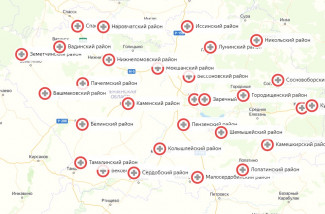 Карта заражения Пензенской области: в каких районах выявлены новые случаи COVID-19?