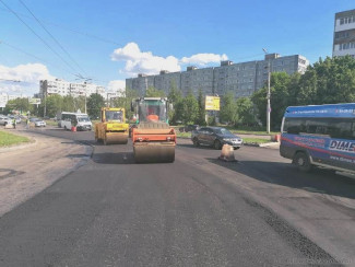 В Пензе продолжают ремонт дорог в рамках нацпроекта БКАД