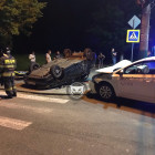 Появились новые фото с места аварии с «Яндекс.Такси» в Пензе
