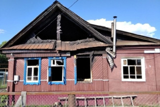 Серьезный пожар в Пензенской области: от огня пострадал мужчина
