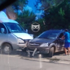 Жесткое ДТП в Пензе: фургон влетел в легковушку