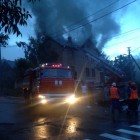 В Пензе сгорел коттедж на улице Салтыкова-Щедрина