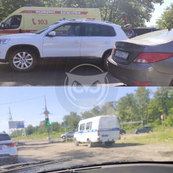Жесткая авария на Карпинского в Пензе: пострадали двое