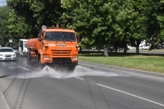 В Пензе усилили полив дорог