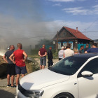 В Пензенской области огонь уничтожил частный дом
