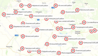 Карта заражения Пензенской области. В каких районах обнаружена смертельная инфекция