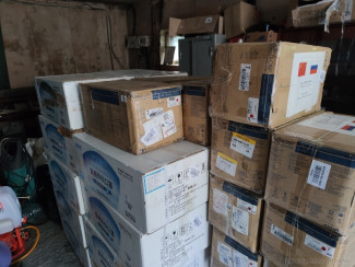 Пенза получила очередной гуманитарный груз из Китая