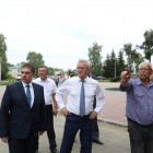 Пензенский губернатор оценил ход реконструкции площади в Малой Сердобе