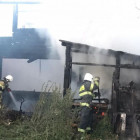 В самом центре Пензы сгорел двухэтажный дом