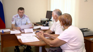 В Пензе полковник полиции Максим Петрушин провел личный прием граждан