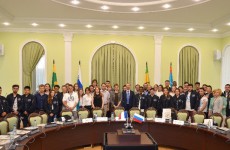 Французских студентов встретили в Пензе