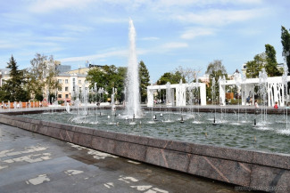Опубликован график работы фонтана на улице Московской в Пензе