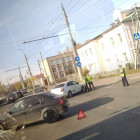 В Терновке на перекрестке произошло ДТП с участием двух машин