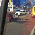 В Пензе разбились две машины, на месте работает «скорая». ФОТО